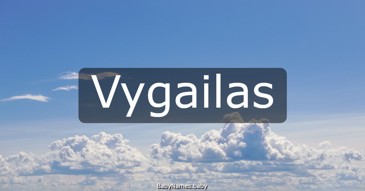 Vygailas