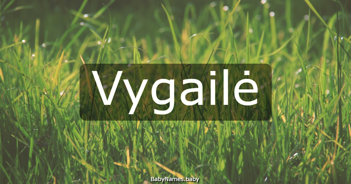 Vygailė