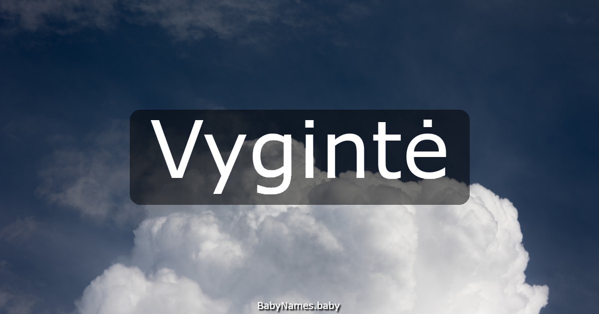 Vygintė