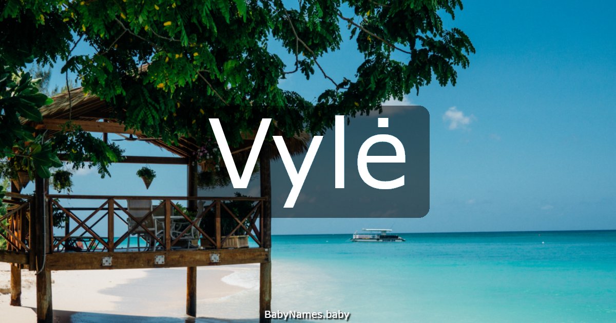 Vylė