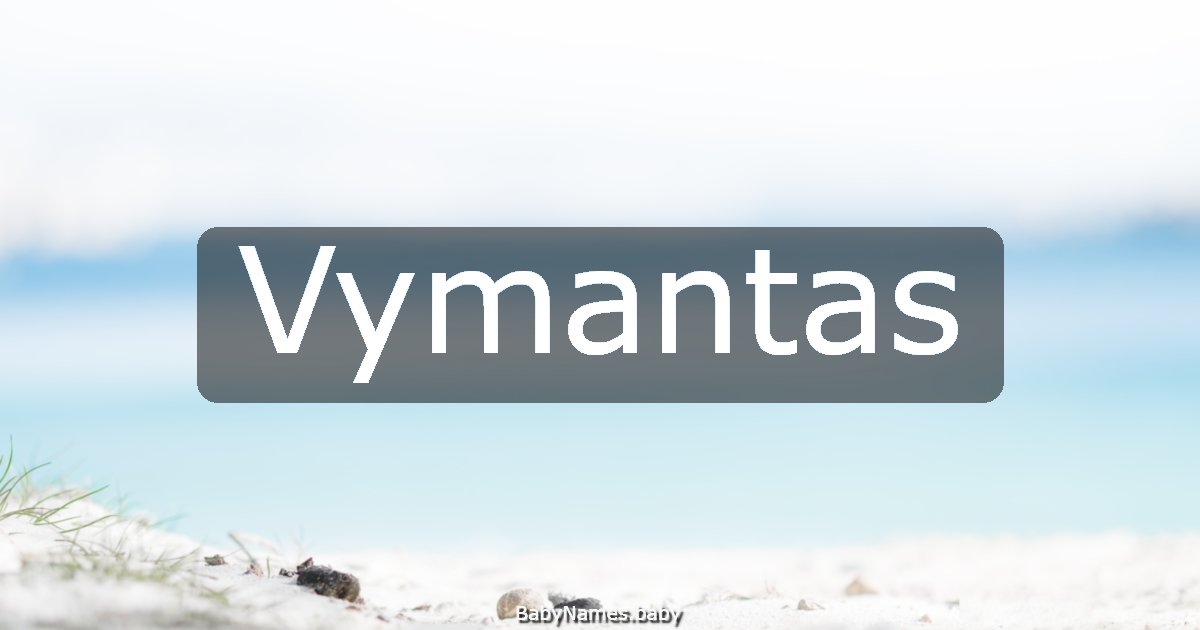 Vymantas