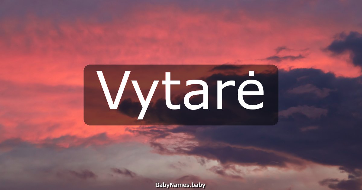 Vytarė
