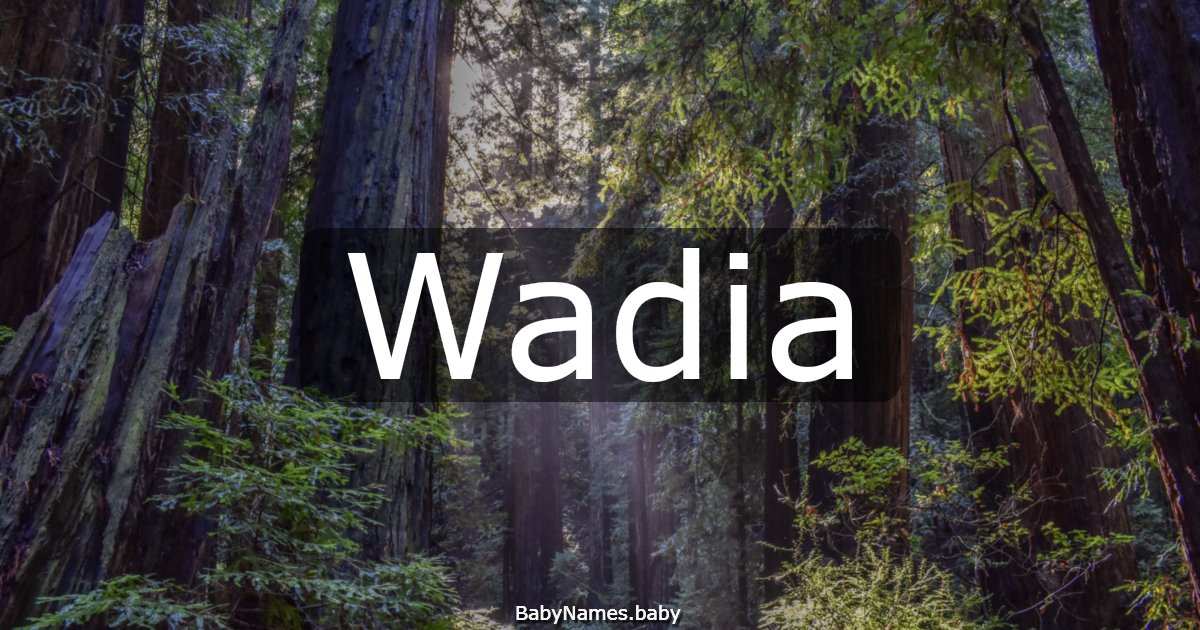Wadia