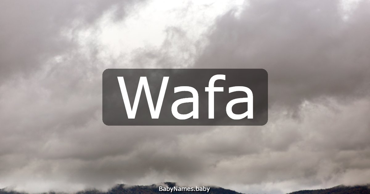 Wafa