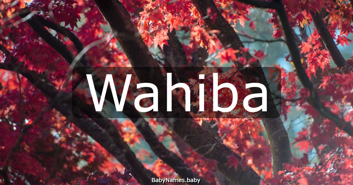 Wahiba