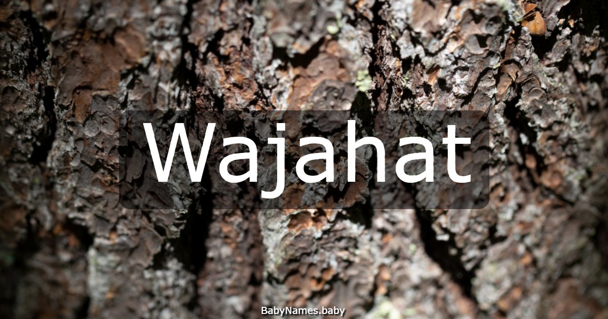 Wajahat
