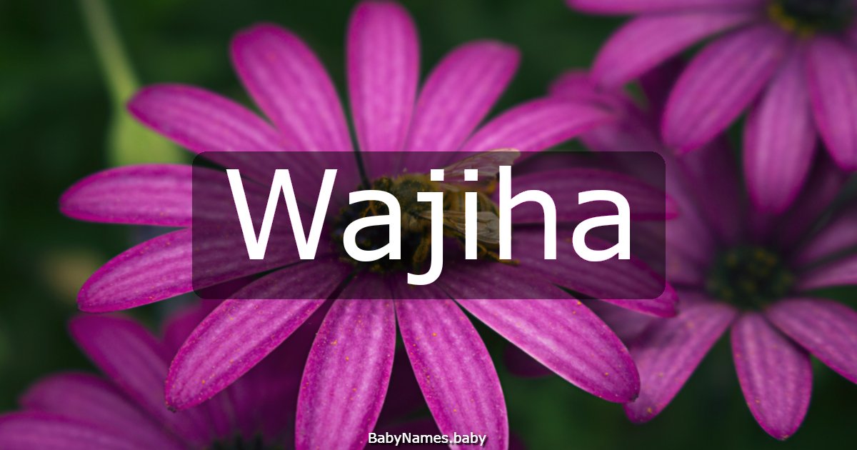 Wajiha
