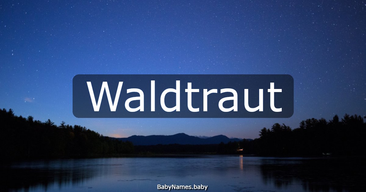 Waldtraut