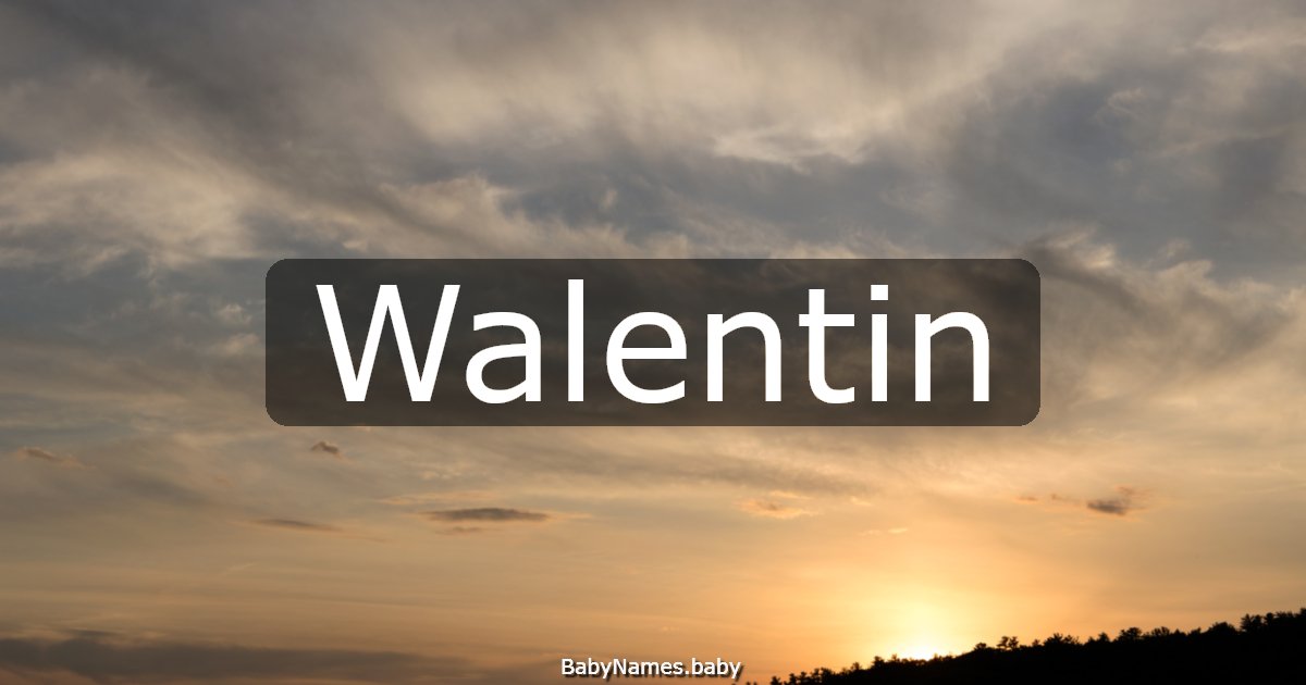 Walentin