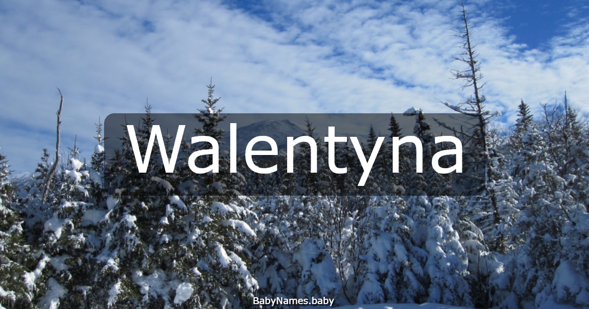Walentyna