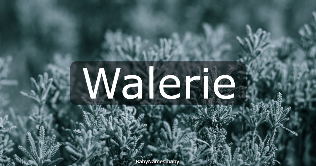 Walerie
