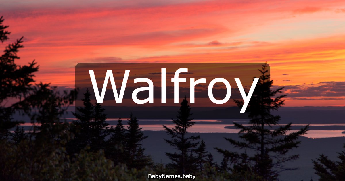 Walfroy