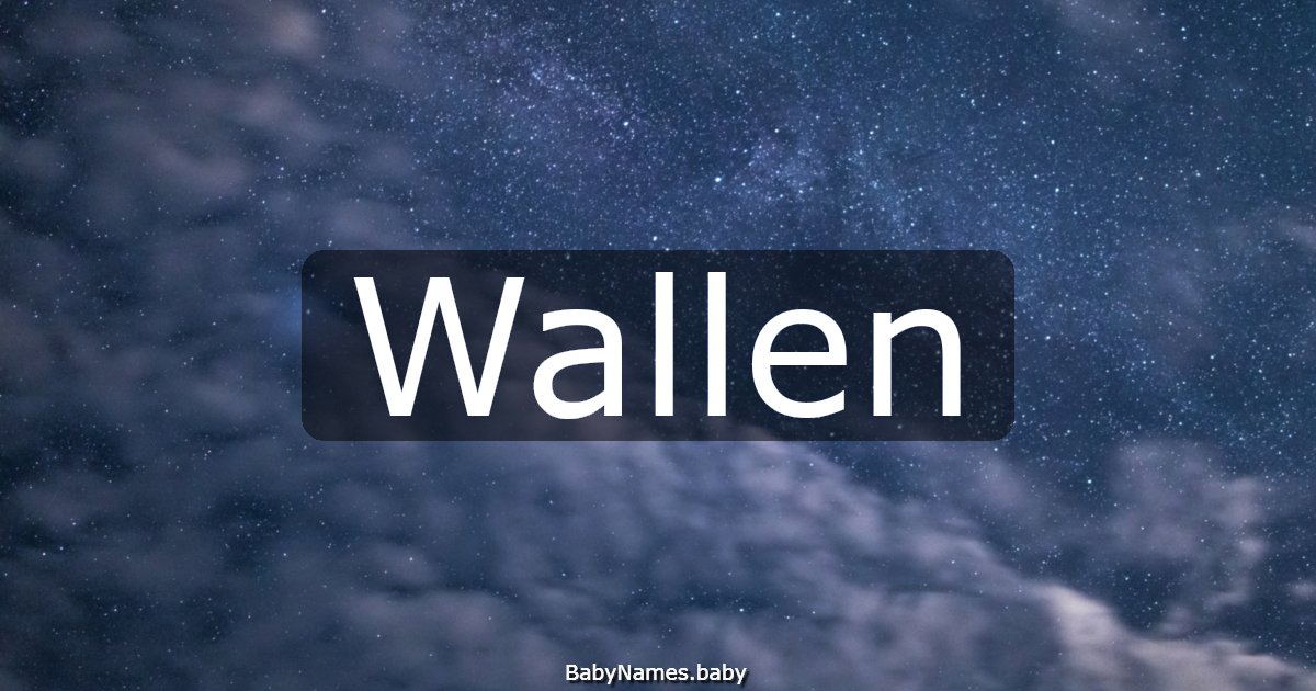 Wallen