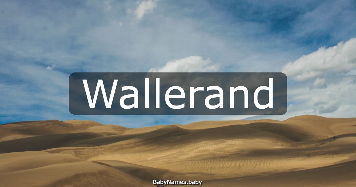 Wallerand