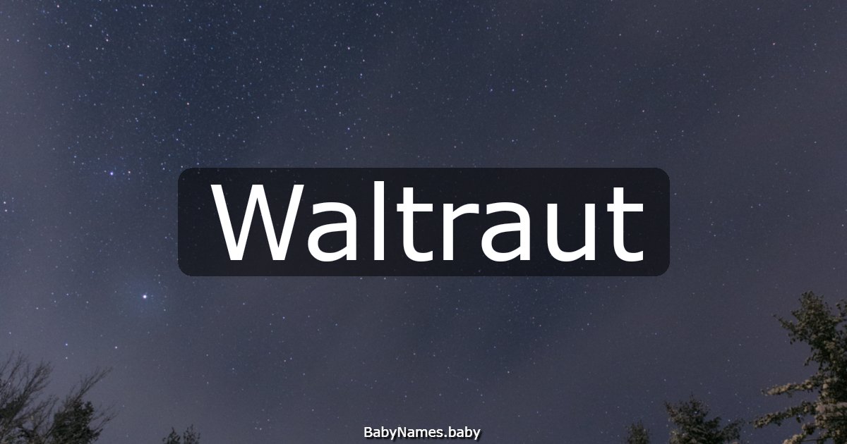Waltraut