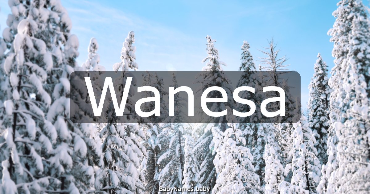 Wanesa