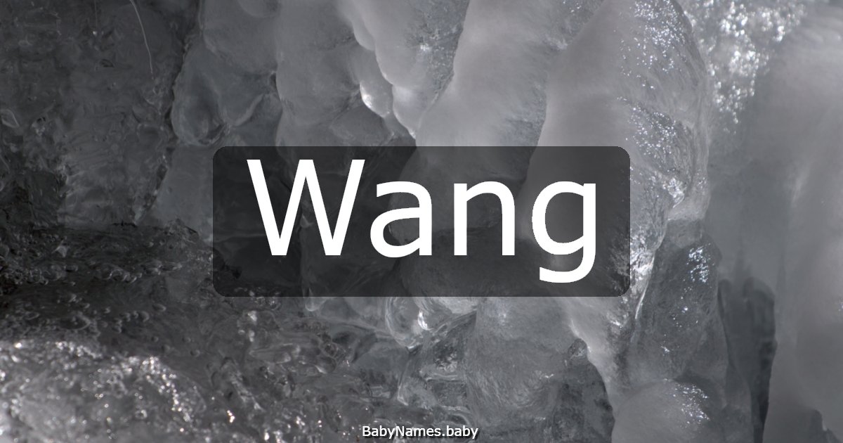 Wang
