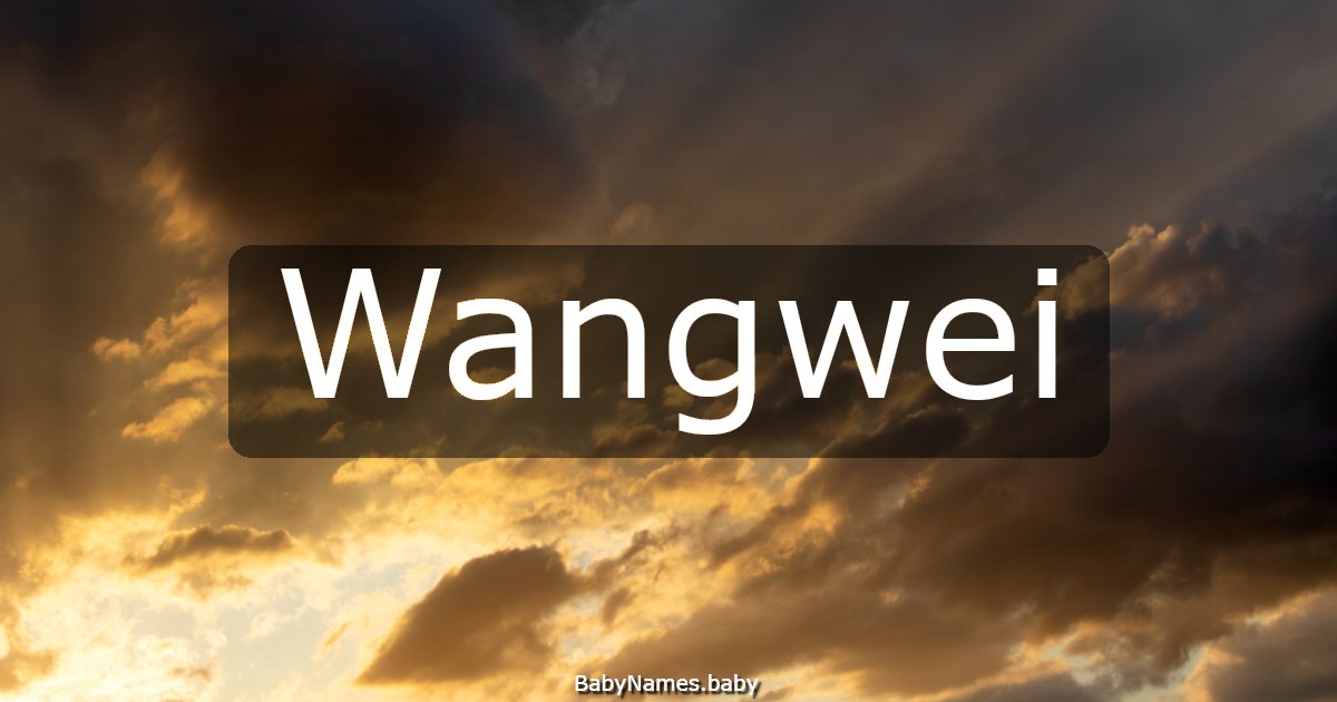Wangwei