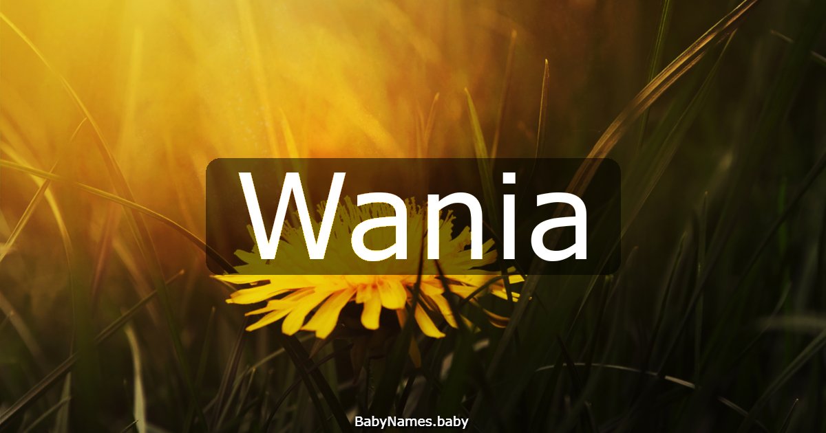 Wania