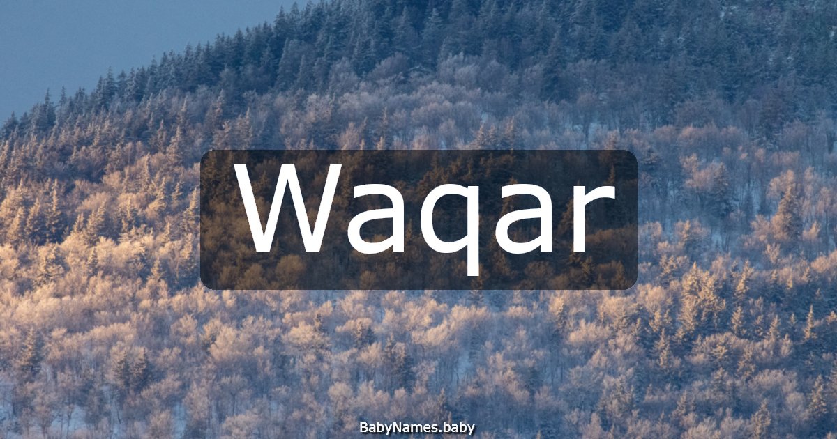 Waqar