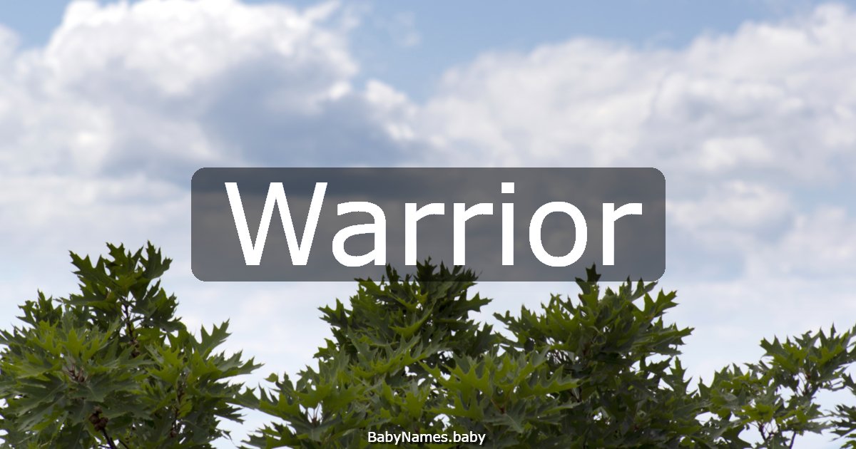 Warrior