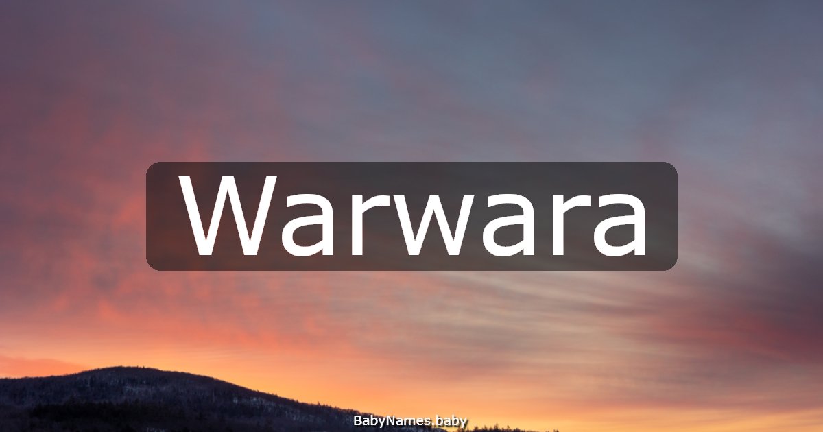 Warwara