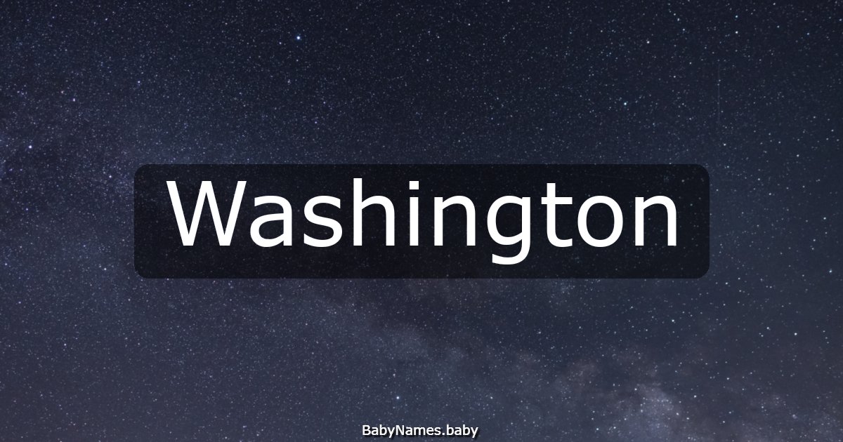 Washington