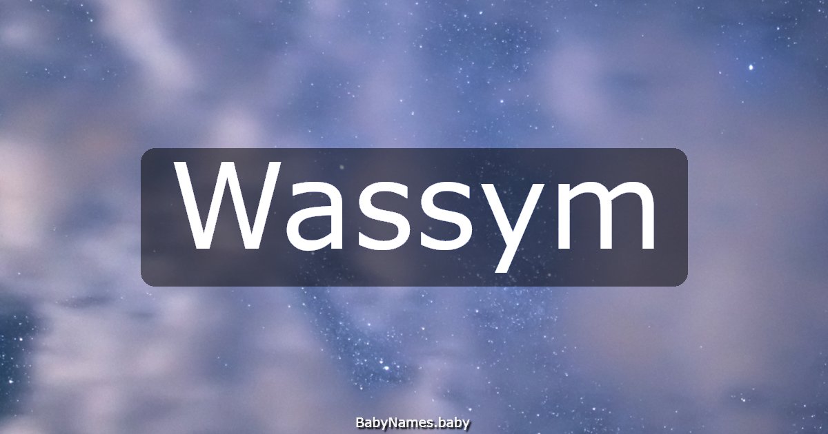 Wassym