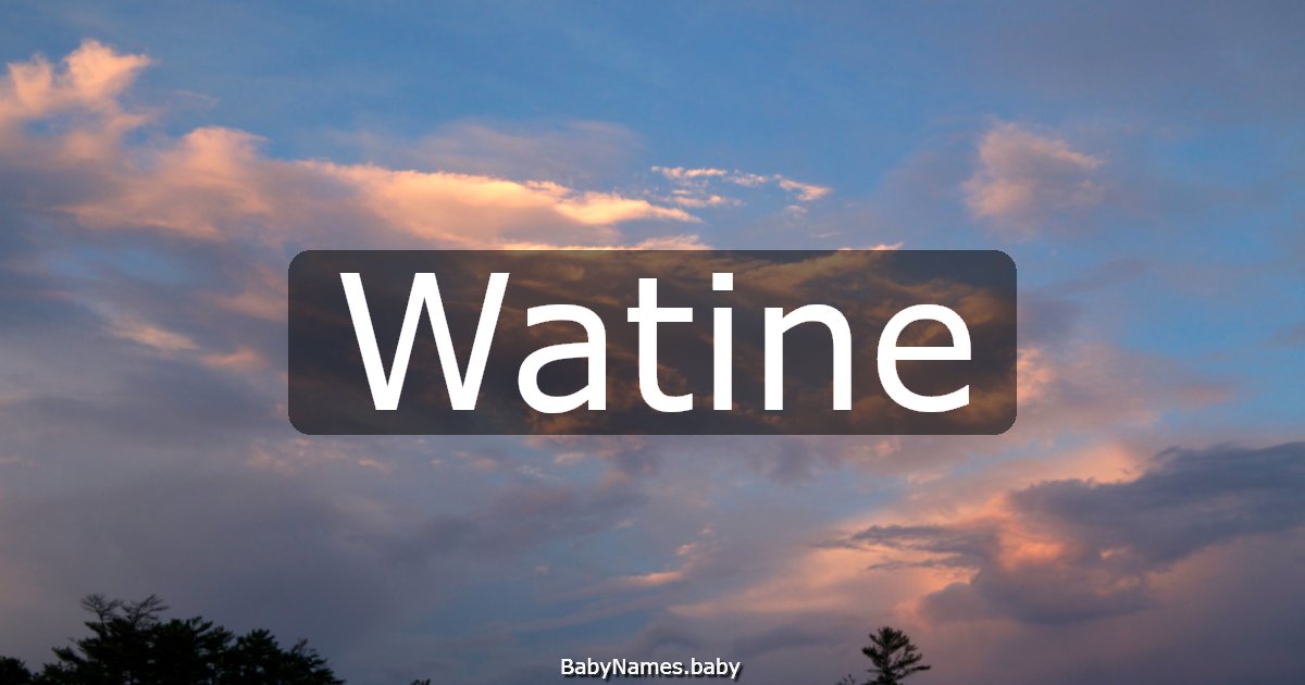 Watine