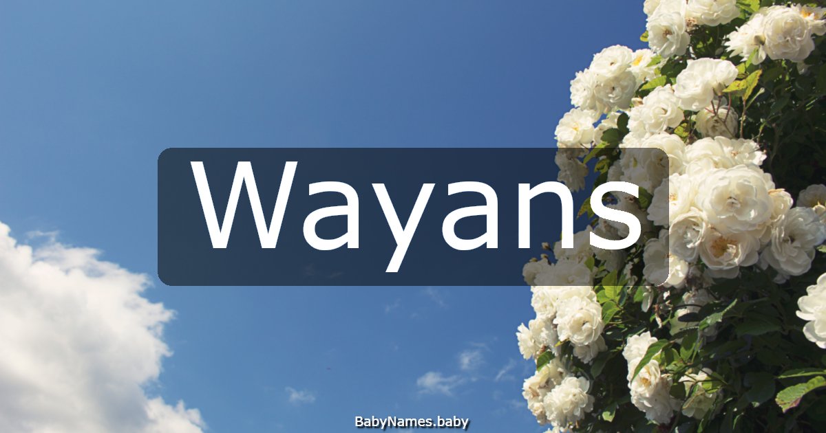 Wayans