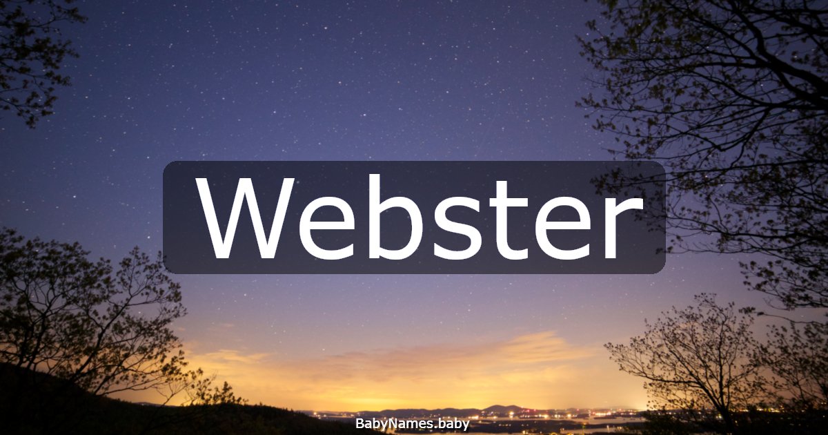 Webster