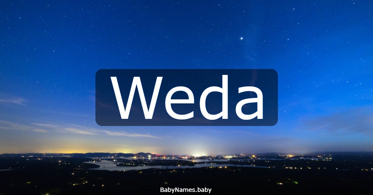 Weda