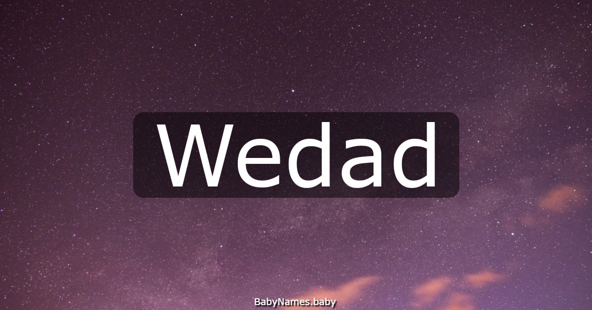 Wedad