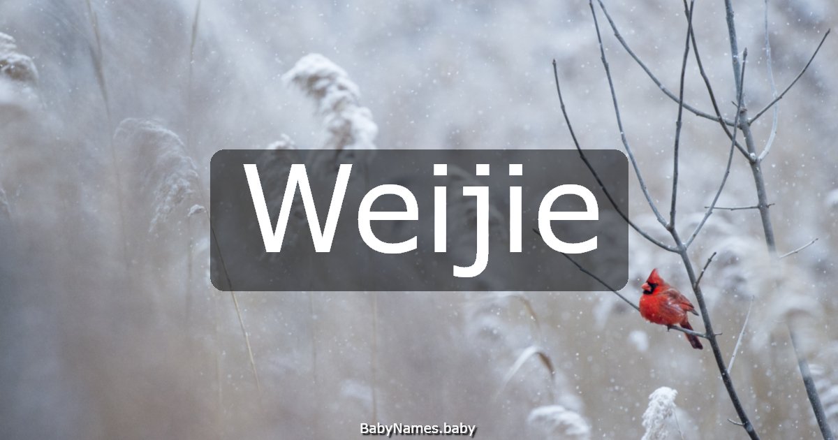 Weijie