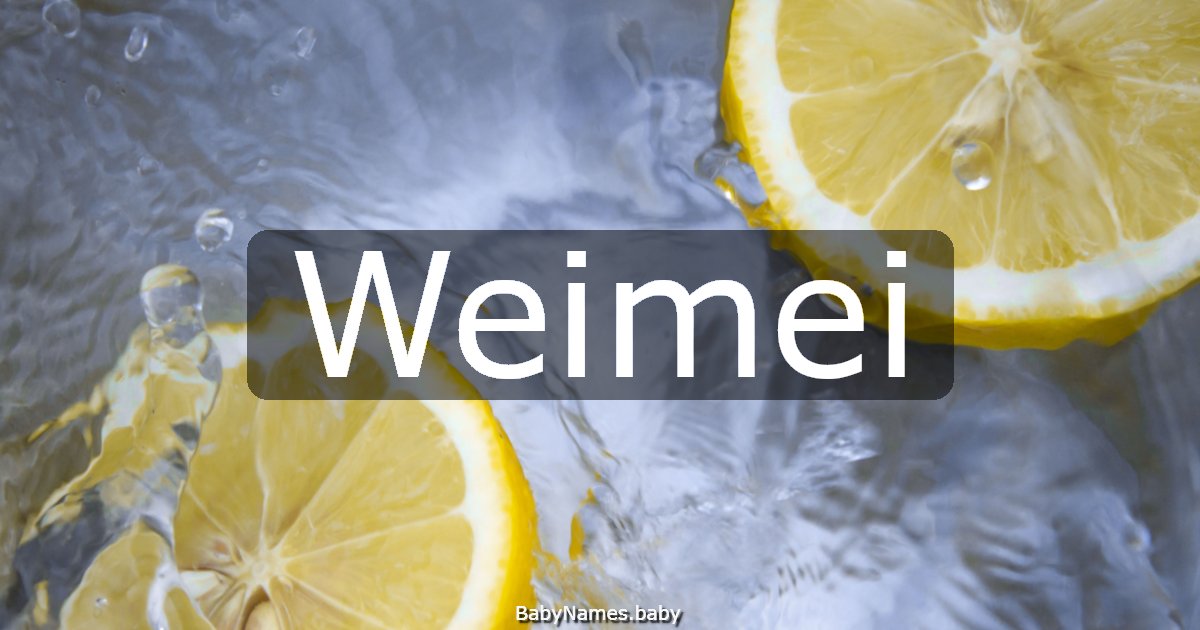 Weimei