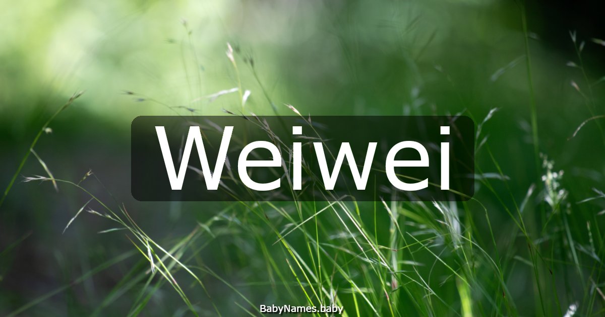 Weiwei