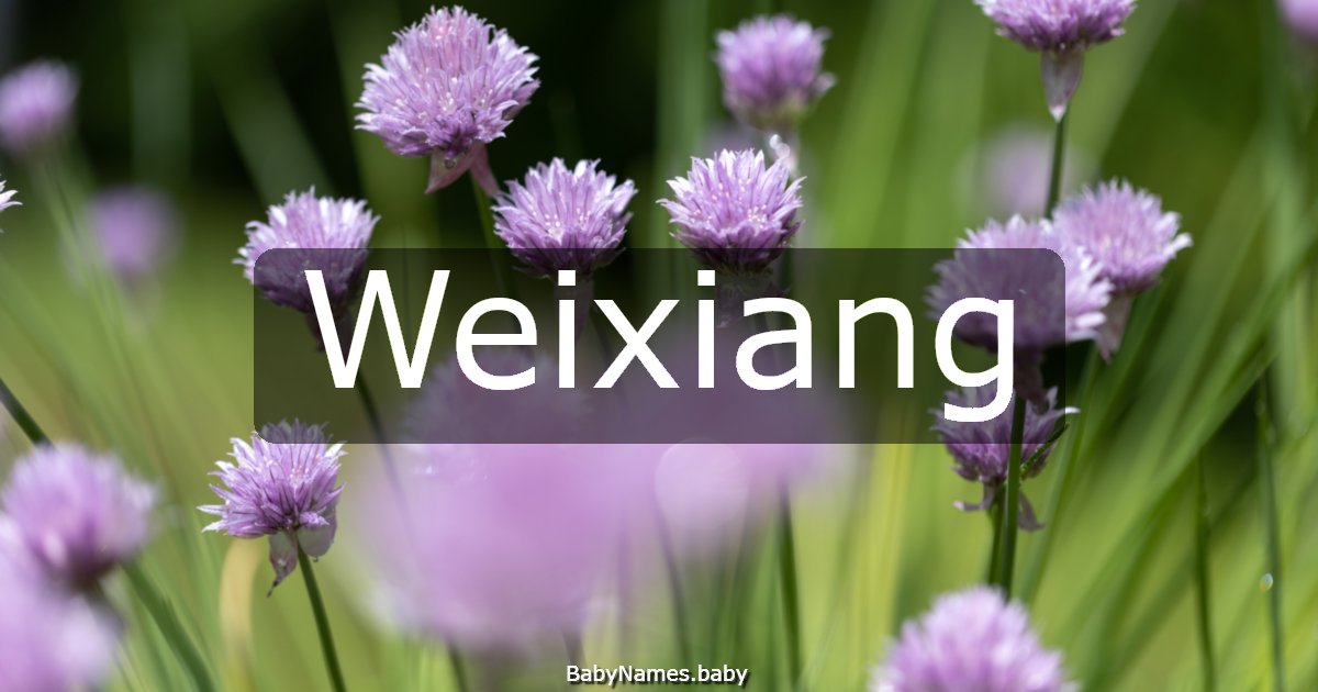 Weixiang