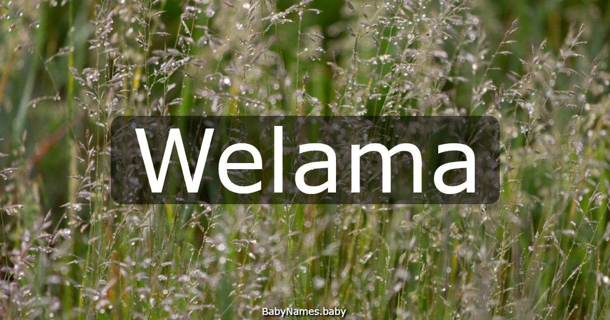 Welama