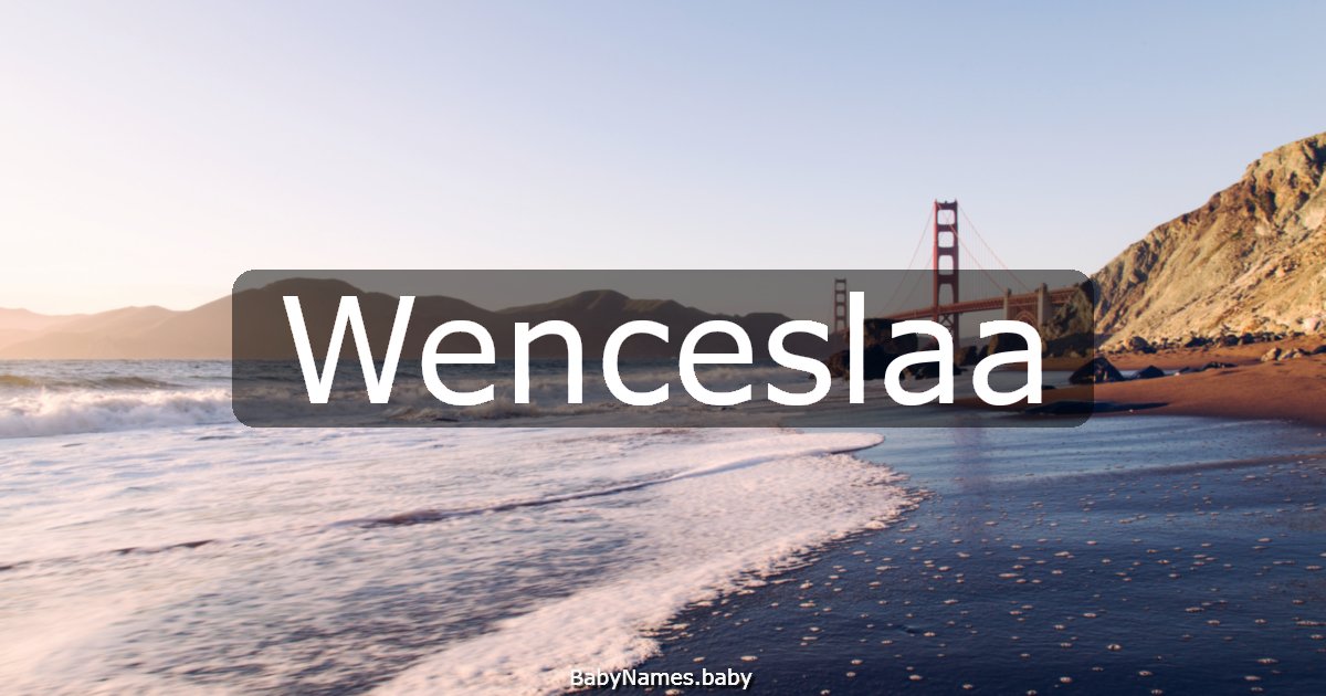 Wenceslaa