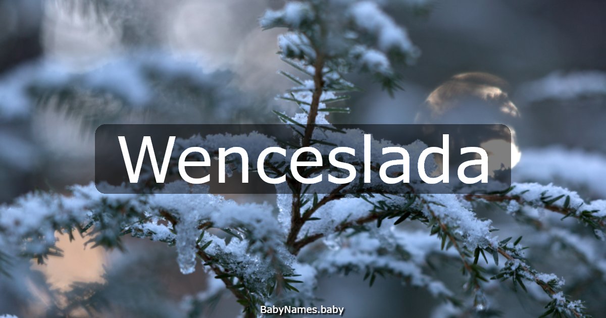 Wenceslada