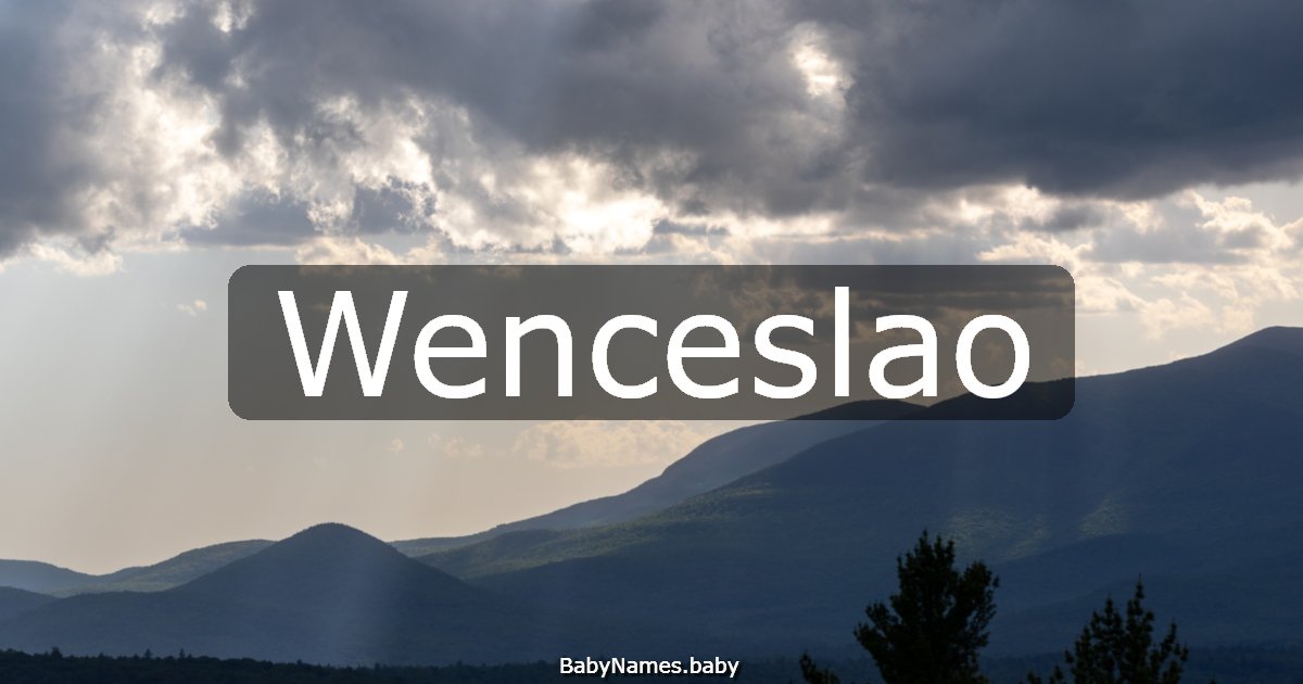 Wenceslao