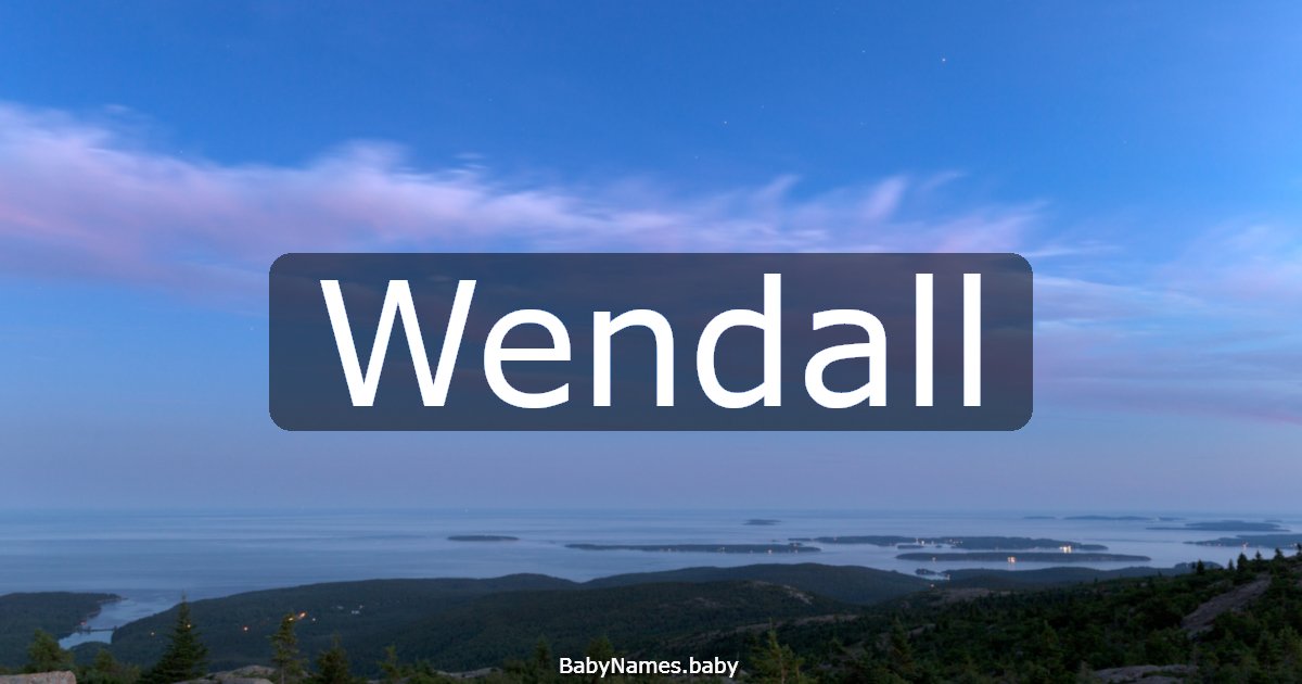 Wendall