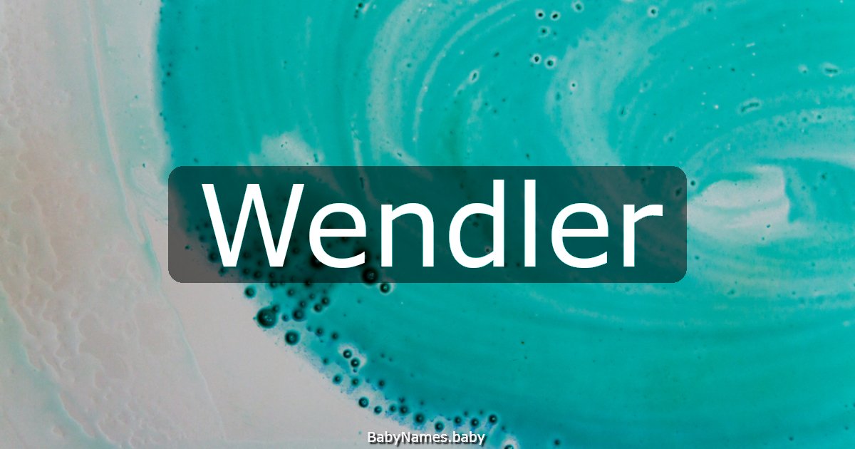 Wendler
