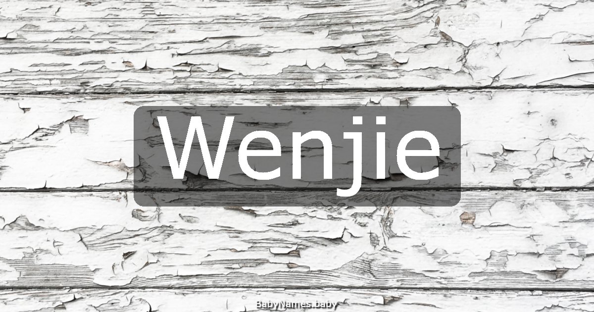 Wenjie