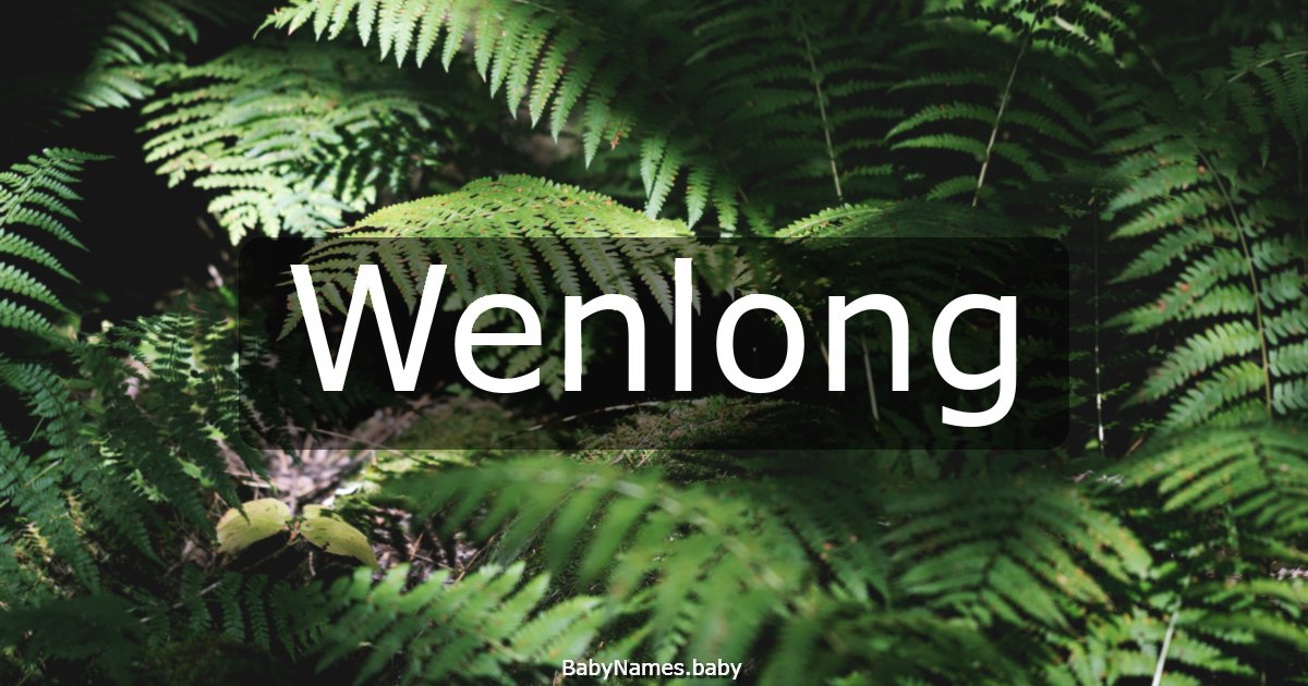 Wenlong