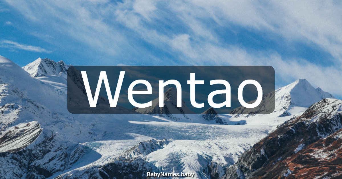 Wentao