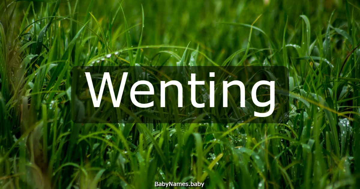 Wenting