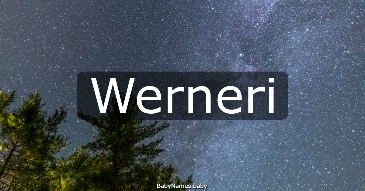 Werneri