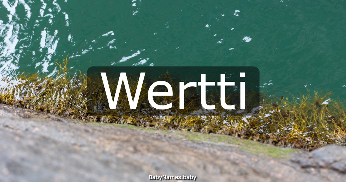 Wertti