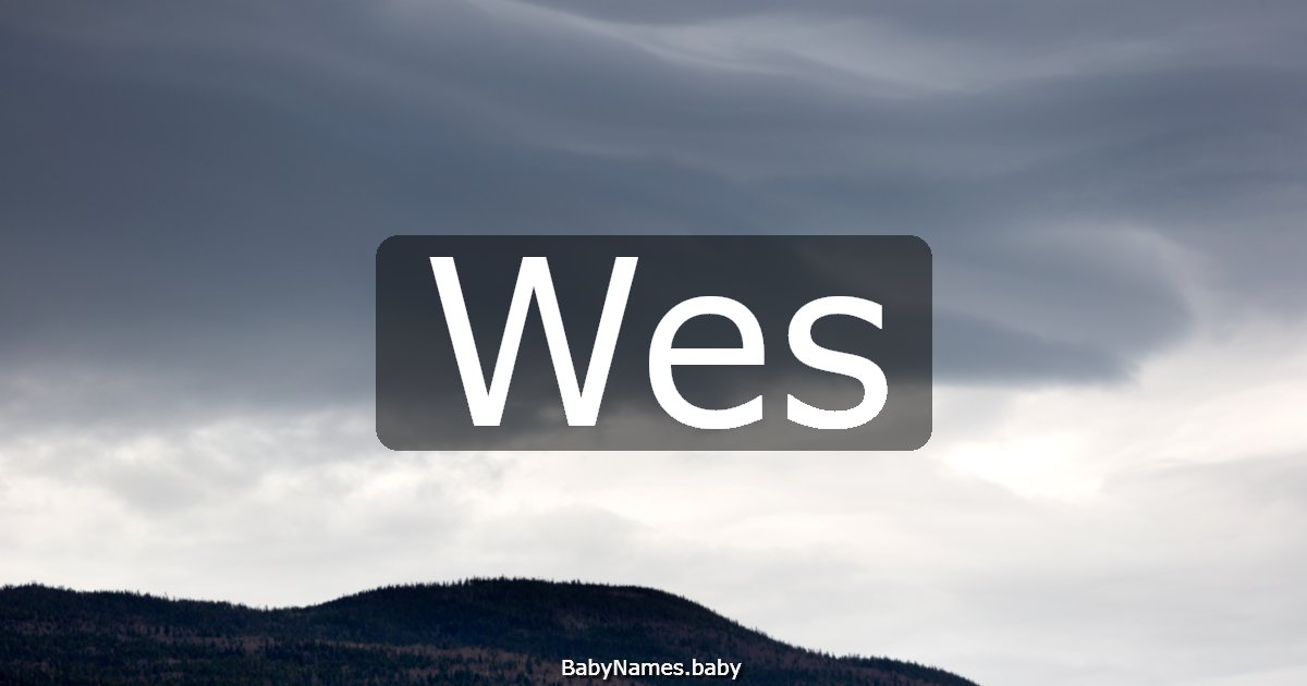 Wes